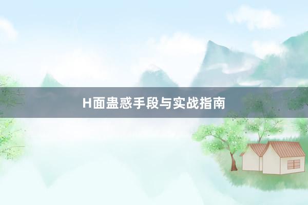 H面蛊惑手段与实战指南